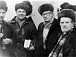 Рубцовские дни в Вологде. Слева направо: В. Оботуров, А. Грязев, В. Кожинов, В. Белов. Январь 1981