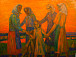 Юрий Коробов. Хоровод. Холст, масло. 1994 – 2001