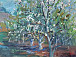 Ю. Кугач. Цветущий сад. 1950-е