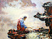 Михаил Копьев. Христос в пустыне. 2010.