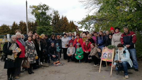 Цветаевский костер уже в третий раз  загорается в Соколе рядом с домом Анастасии Цветаевой, сестры поэтессы Марины Цветаевой