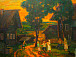 Юрий Коробов. Проводы лета. Холст, масло. 1994