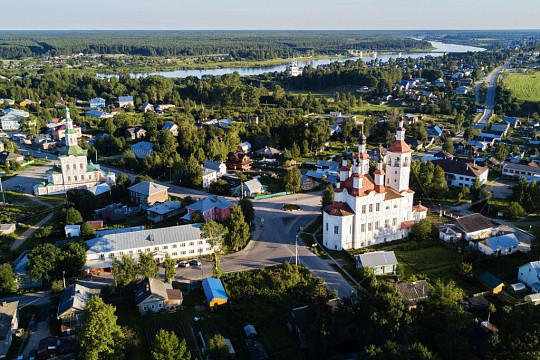 Тотьма вошла в список самых красивых городов России по версии портала Skyscanner