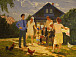 Выставка живописи из коллекции МВД России «На службе Отечеству и Закону» работает в Вологодском кремле