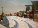 А. Борисов. Зимняя дорога. 2013