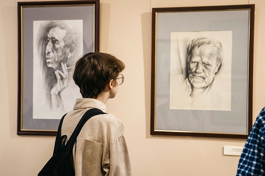 Выставка графики Владислава Сергеева «Тихая моя родина» открылась в Кирилло-Белозерском музее-заповеднике 