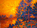 Юрий Коробов. Отблески солнца. Холст, масло. 2012