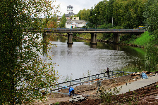 Благоустройство набережных в области продолжится