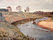 Евгений Соколов. Погост. 1985
