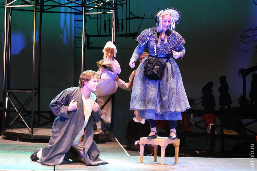 В спектакле «Дубровский». 2016