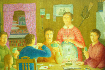 Попов Г. И. Хабура. (1-я часть триптиха «Деревня»). 2008