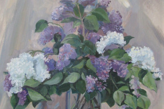 Татаринов В. И. Сирень в мастерской