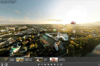 Панорама Вологды