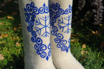 Вологодские валенки. Фото «Резного палисада»