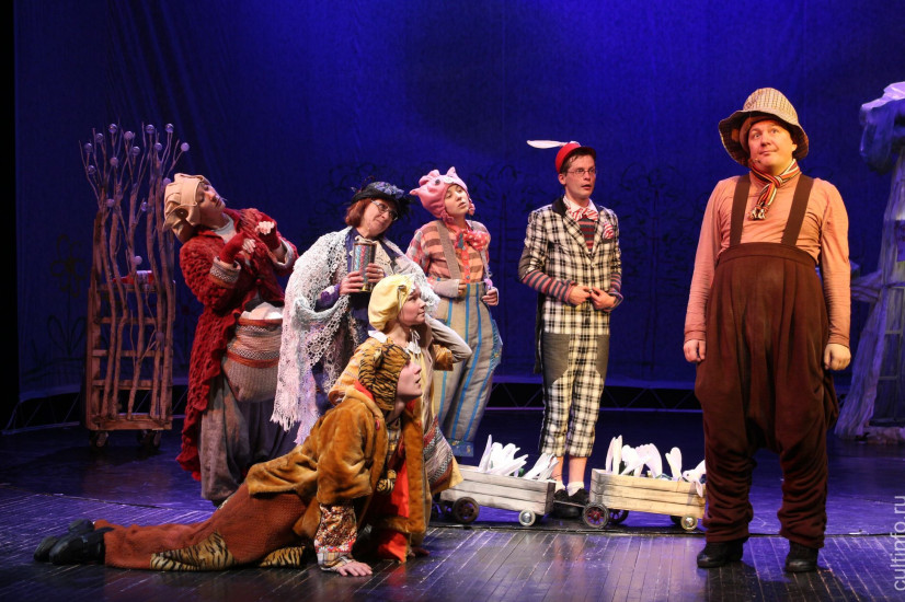 В роли Кенги в спектакле «Пиргорой Винни-пуха». 2013