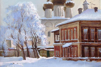 У Николы. 1998. Холст, масло У Николы. 1998. Холст, масло