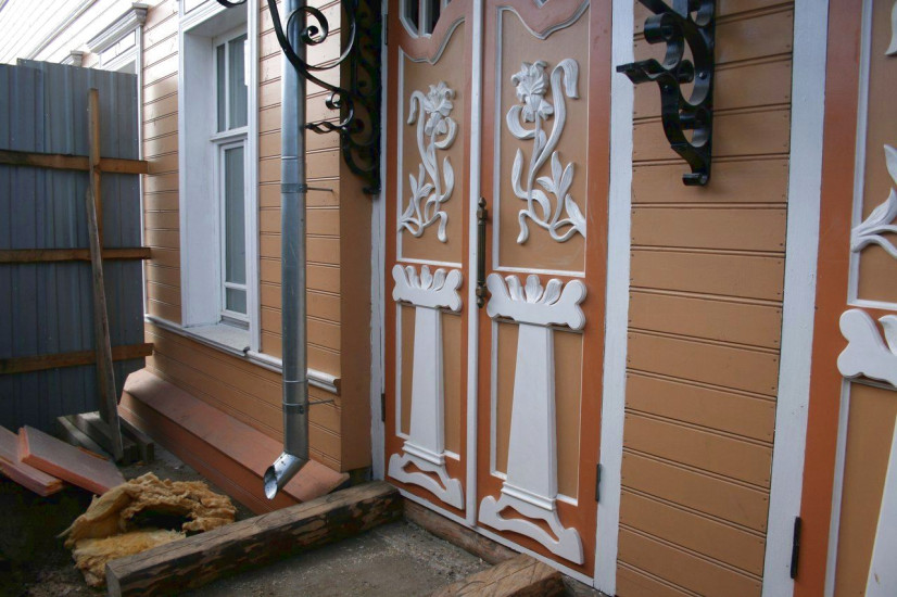 Реставрация дома на ул. Чернышевского, 17. Фото группы vk.com/domlily