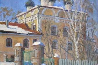 Март. Церковь преподобного Димитрия Прилуцкого на наволоке, 2013