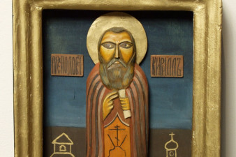 Кирилл Белозерский. Дерево, резьба, роспись, 2006 Кирилл Белозерский. Дерево, резьба, роспись, 2006