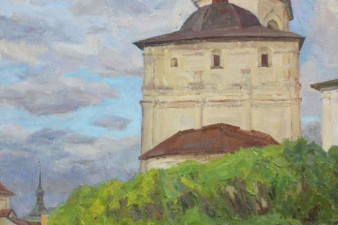 Сысоев В. И. У церкви Архангела Гавриила. 2011. Холст, масло Сысоев В. И. У церкви Архангела Гавриила. 2011. Холст, масло