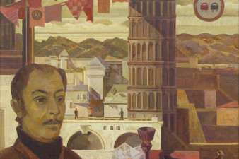 Пантелеев А.В. Автопортрет. 1981. Холст, масло