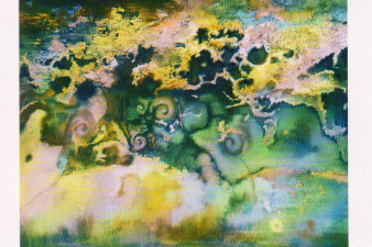 3.	Морская пена. 2001 г., бумага, пастель, 45х55