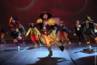 В роли Бармалея в спектакле «Айболит – 2016» (2016)