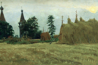 Ошевенск. Д. Погост. Август. 1985.	К., м.