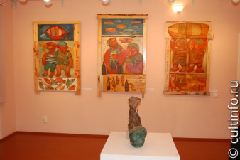 Юбилейная выставка Наталии и Сергея Лаврентьевых «Пятьдесят на пятьдесят», 2010