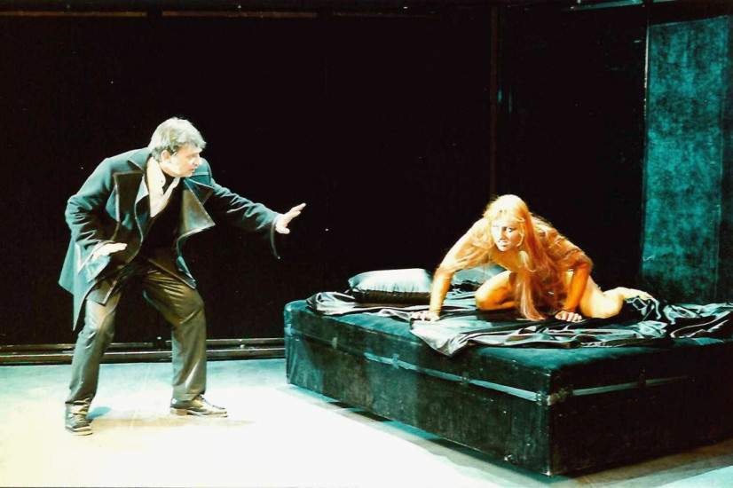 В роли Сильвы в спектакле «Новый Пигмалион». 2001. Фото из личного архива
