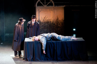 В роли Зилова в спектакле «Утиная охота» (2017)