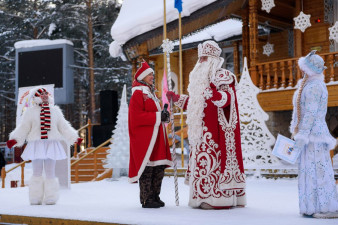 В гостях у Деда Мороза. Великий Устюг. Фото vk.com/dedmoroz