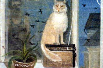 Кот, птицы и вечер. 2000. Холст, масло. Кот, птицы и вечер. 2000. Холст, масло.