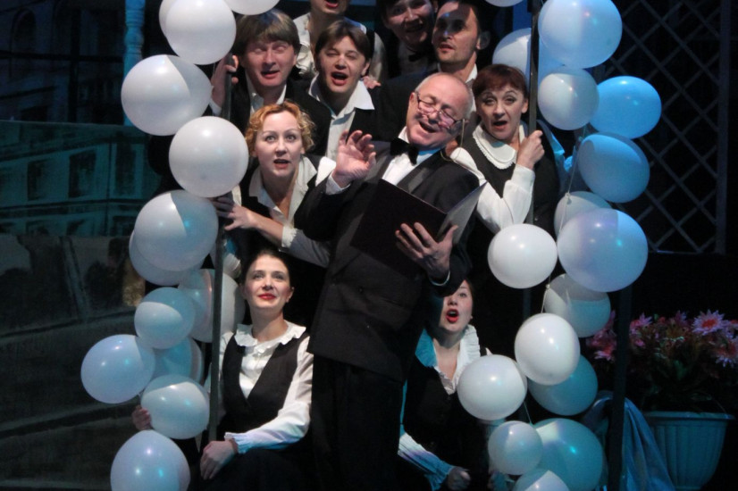  В спектакле «Шампанского!..». 2012