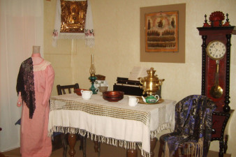 Фрагмент экспозиции «Церковное искусство Вожегодского края»