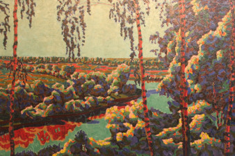 Калинин Г. В. Разговор листвы. 1989. Холст, масло.