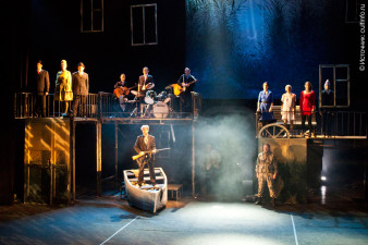 В роли Зилова в спектакле «Утиная охота» (2017)