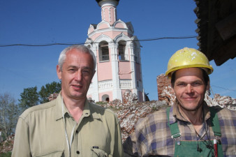 Слева - Стрельбицкий И. Г.