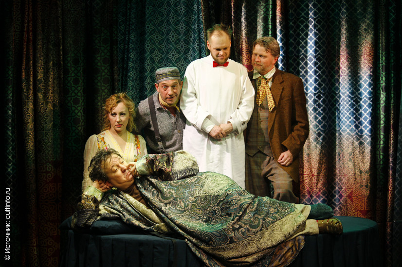 В роли Ольги Ильинской в спектакле «Обломов». 2017