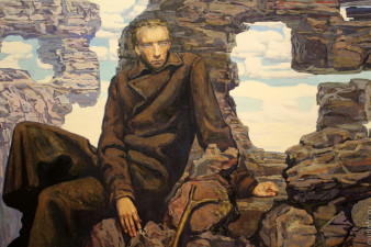 Михаил Копьев. Поэт Велимир Хлебников на пути в Персию. 1998