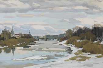 Ледоход в Вологде. 2007 Ледоход в Вологде. 2007