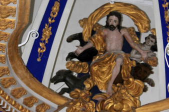 Фрагмент иконостаса Спасо-Преображенского собора в Белозерске