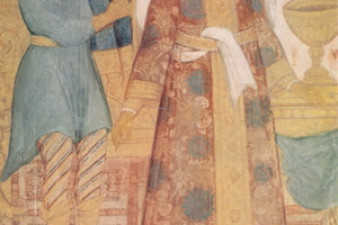 Полотенце. На столбе. Linen design. Painted on a pillar