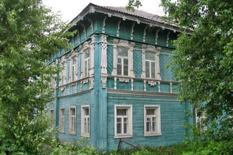 Деревянный дом на Проспекте Ленина