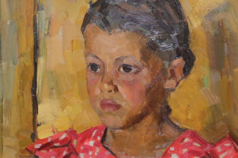 Баскаков Н. В. Дочь. Картон, масло Баскаков Н. В. Дочь. Картон, масло