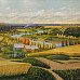 Щепелкин Анатолий Дмитриевич. Родные места. 1999. ДВП, масло. ОНМЦК