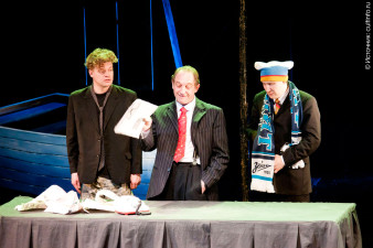 В роли Зилова в спектакле «Утиная охота» (2017)