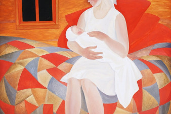 Гори ясно. 1976. Холст, масло темпера. Вологодская областная картинная галерея