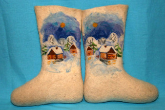 Вологодские валенки. Фото vk.com/valenki35