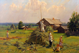 Ю. Н. Волков. Сенокос. 2010